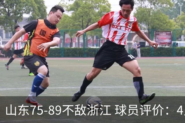 山东75-89不敌浙江 球员评价：4人及格，8人低迷